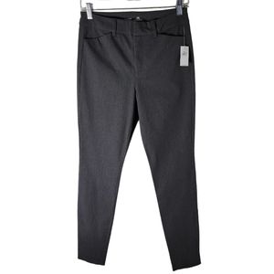 Old Navy pixie high waist slim ankle pants dark heather gray womem's Size 2